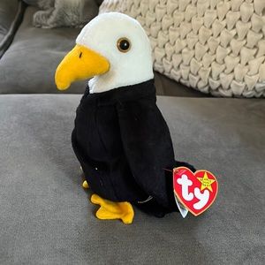 Ty Beanie Baby “Baldy” the bald eagle. 1996.